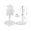 AICase Soporte para tableta y teléfono Plateado_5