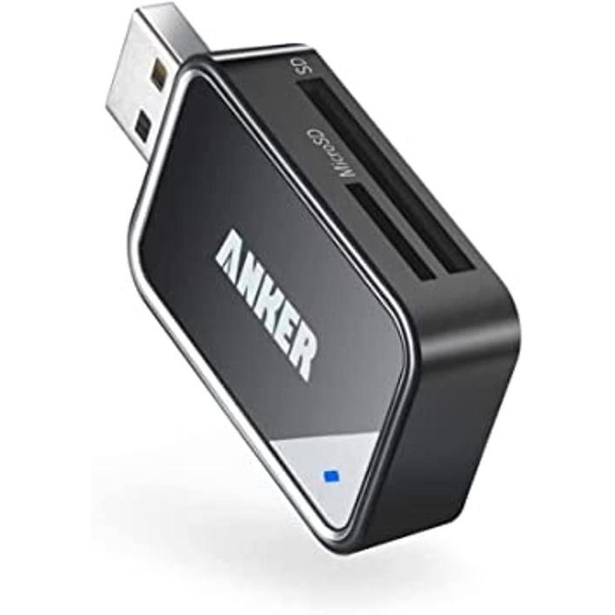 Anker Lector de tarjetas SD USB 3.0 2 en 1 para tarjetas