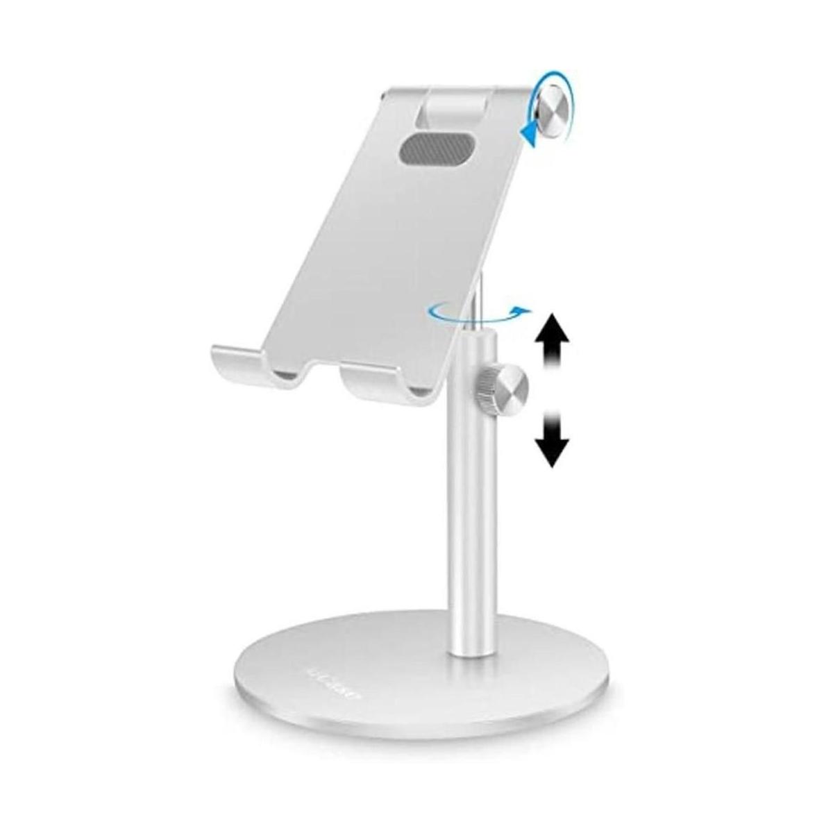 AICase Soporte para tableta y teléfono Plateado