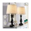 RAYINIGHT Table Lamps for Bedrooms Set of 2 Bedside Lamps_1