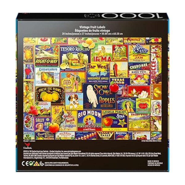 Juego de 2 rompecabezas de 1000 piezas para adultos