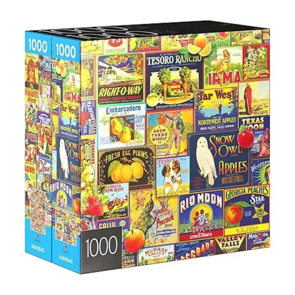 Juego de 2 rompecabezas de 1000 piezas para adultos