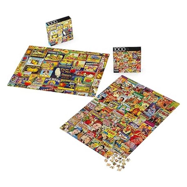 Juego de 2 rompecabezas de 1000 piezas para adultos