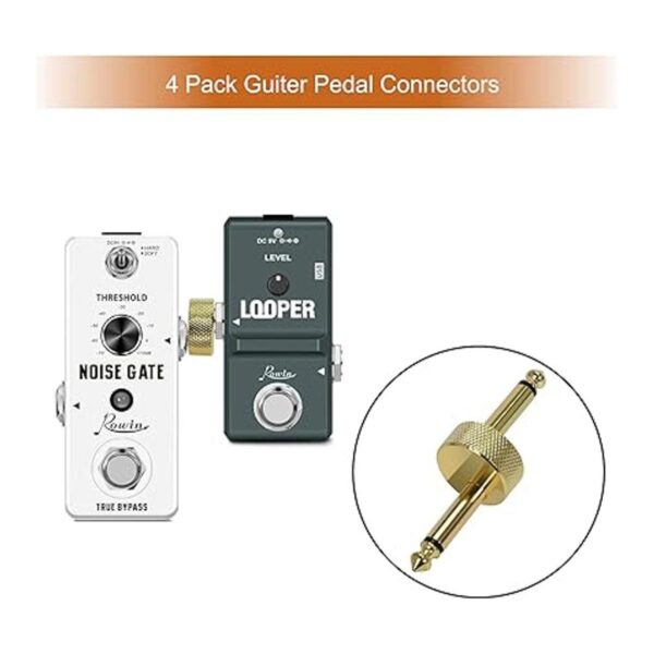 Rowin Acopladores para pedal de guitarra 14 pulgadas_5