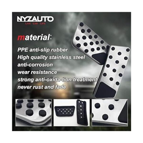 NYZAUTO Compatible con almohadillas antideslizantes para
