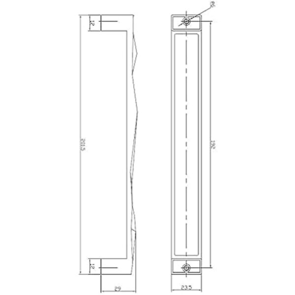 Richelieu Hardware BP4789192140 Tirador de metal_4