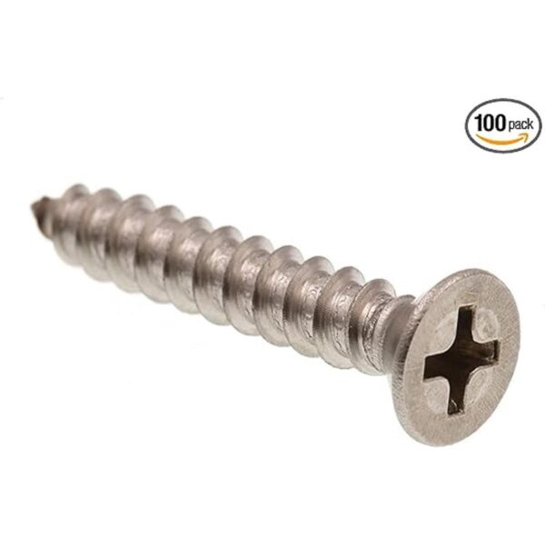 PrimeLine 9016643 tornillo de de metal de lámina cabeza_1