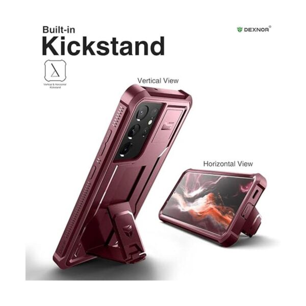 Dexnor Funda protectora para Samsung Galaxy S21 Ultra_4