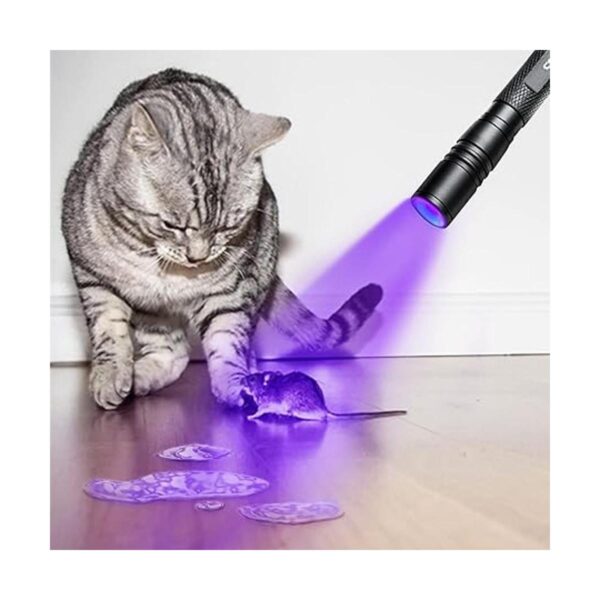 Linterna UV recargable por USB linterna ultravioleta de
