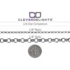 CleverDelights Bulk Rolo Chain Enlace de 18 25 pies_3