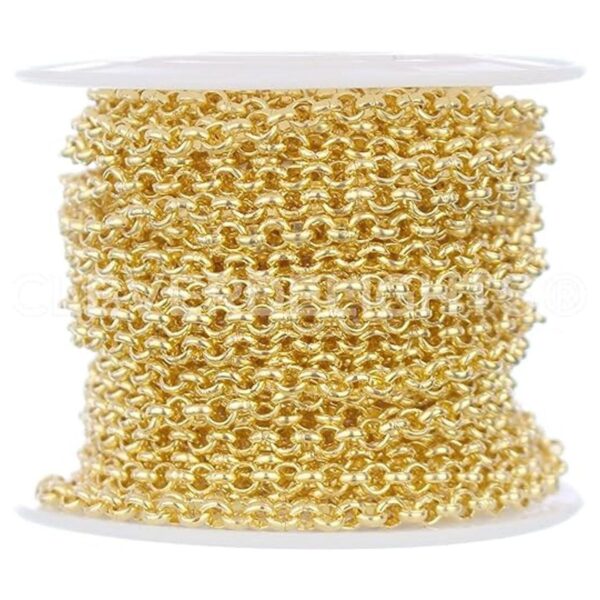 CleverDelights Bulk Rolo Chain Enlace de 18 25 pies_1