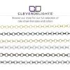 CleverDelights Bulk Rolo Chain Enlace de 18 25 pies_4