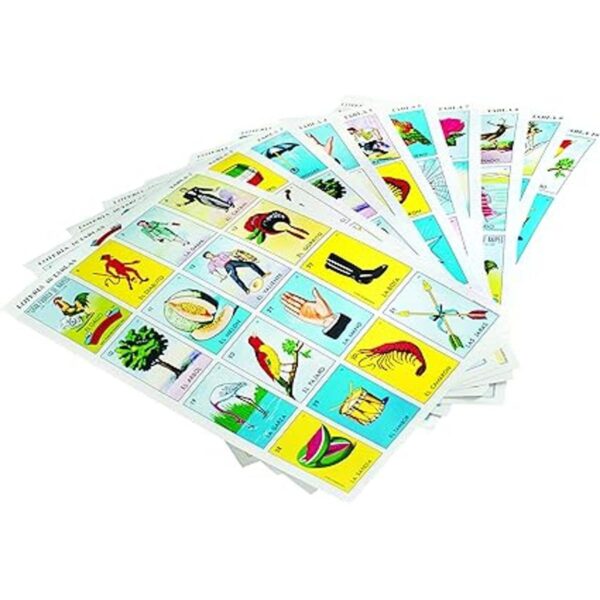 Juego de lotería mexicana Don Clemente mazo de cartas_2