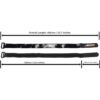 5 Unidades 20 mm x 400 mm HD antideslizante de goma_2