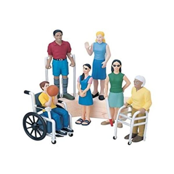 Amigos Con Diversas capacidades Figure Set_1
