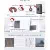 Soporte universal para tableta de pared ajustable_6