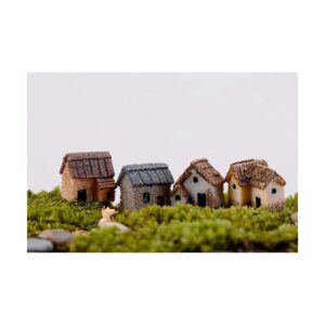 Garneck 4 piezas miniatura de jardinería paisaje de