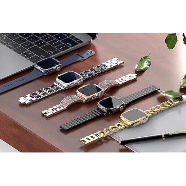 Falandi Funda rígida compatible con Apple Watch Series 8_3