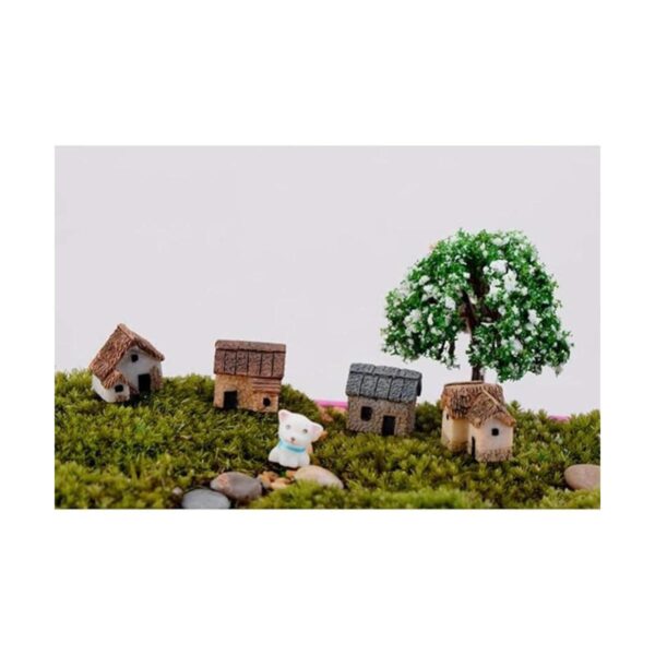 Garneck 4 piezas miniatura de jardinería paisaje de