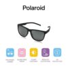 Polaroid Sunglasses PLD 6014S Gafas de sol cuadradas_5