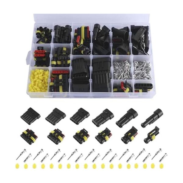 MUYI 763PCS Waterproof Wire Connectors 123456 Pin_2