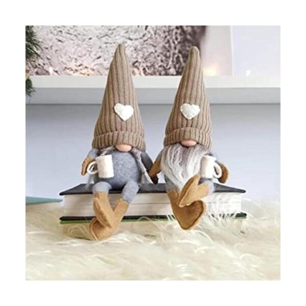JstDoit 2 piezas de gnomos de café decoración de barra de_1