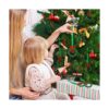 Juego de 48 adornos de cuentas de Navidad para