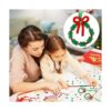 Juego de 48 adornos de cuentas de Navidad para