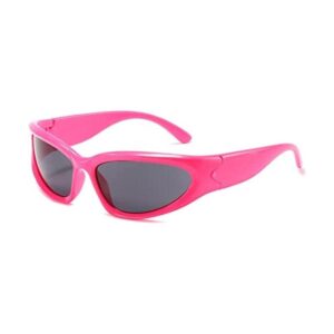 BAWUYI Y2K Gafas de sol envolventes para hombres y_1