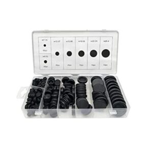 Juego de 170 piezas de goma con ojales para cortafuegos y_1