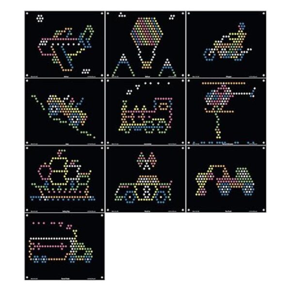 IllumiPeg Things That Go Plantillas de recambio para