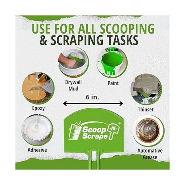 ScoopNScrape Cuchara de Buddy Tools Nylon flexible y_2