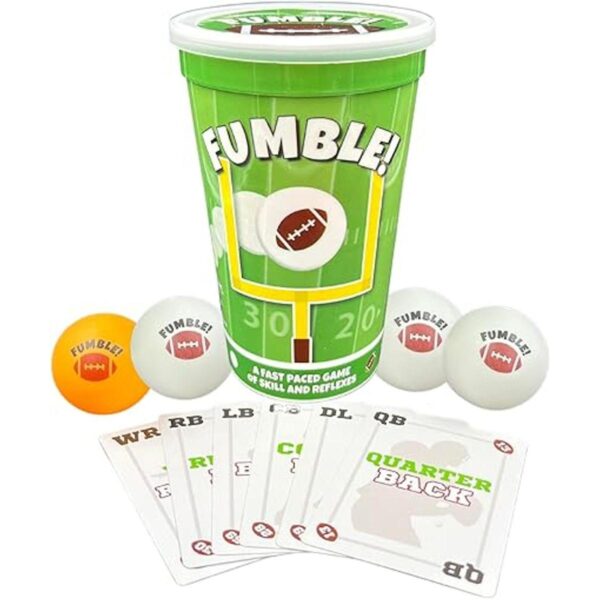 Fumble Juego de cartas de fútbol y pong para adultos y_1