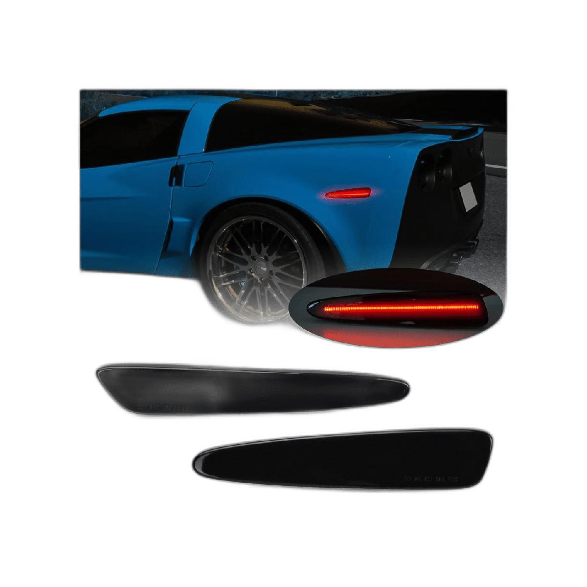 DLumina Luces LED de marcador lateral lente ahumada para