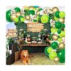 RUBFAC Kit de guirnalda de globos de fiesta de selva 134_6