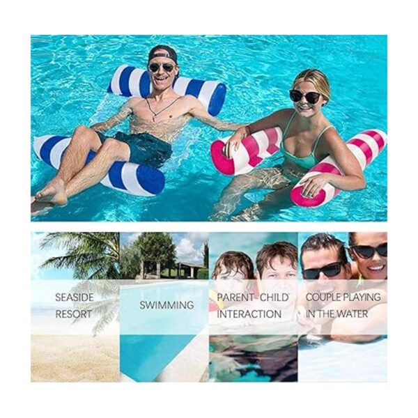 Paquete de 4 flotador inflable para piscina para adultos