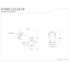 Kingston Brass K172A1 Designer Trimscape Conector_2