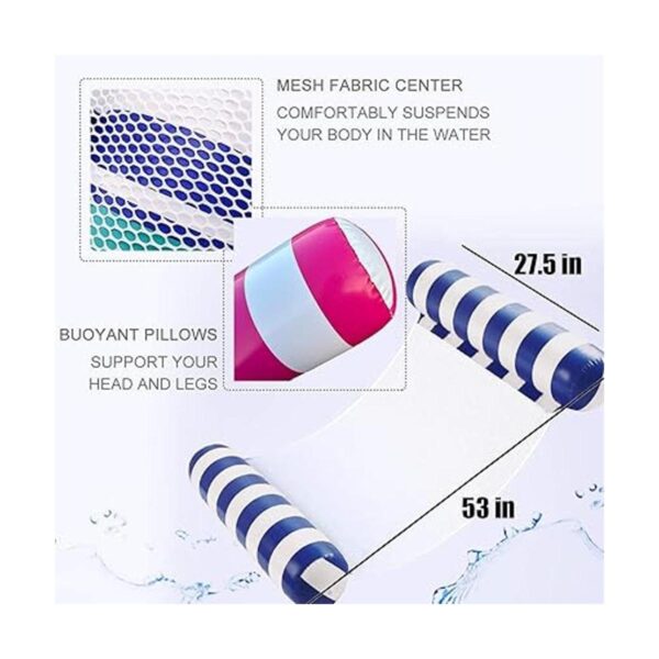 Paquete de 4 flotador inflable para piscina para adultos