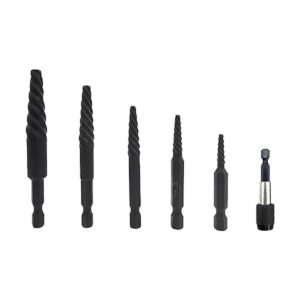 Juego de 6 extractores de tornillos dañados y pernos rotos_1