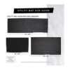 J M Home Fashions Alfombra de pasillo acanalada_4