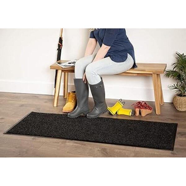 J M Home Fashions Alfombra de pasillo acanalada_3