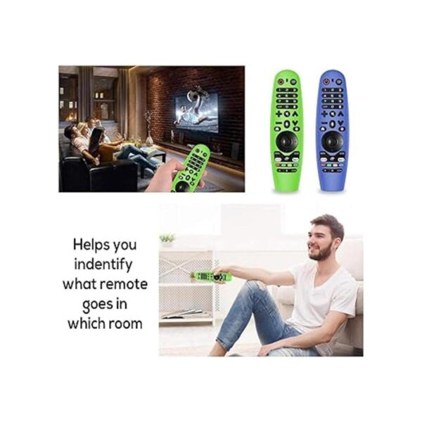 2 paquetes de fundas de silicona para LG ANMR19BA LG_6