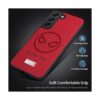 IRON SPIDER Funda para Galaxy S22 con funda de piel de_2