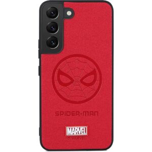 IRON SPIDER Funda para Galaxy S22 con funda de piel de_1