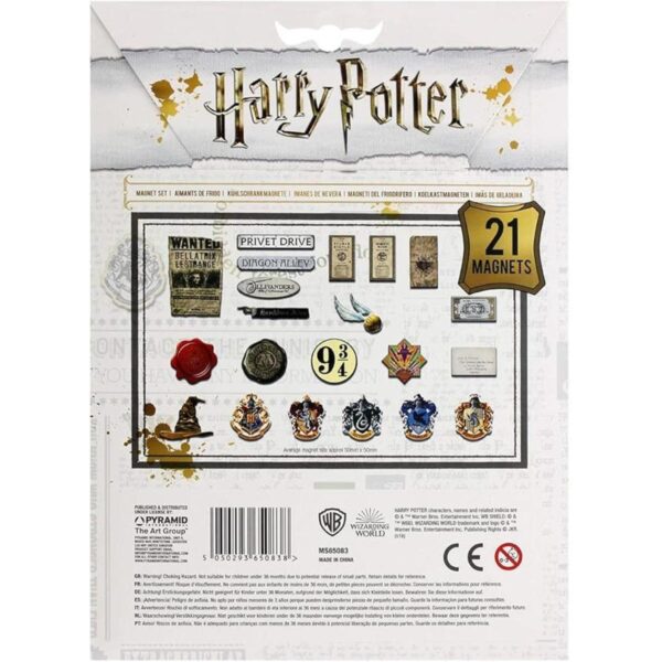 Wizarding World Imanes multicolor 7.1 x 9.4 in_5