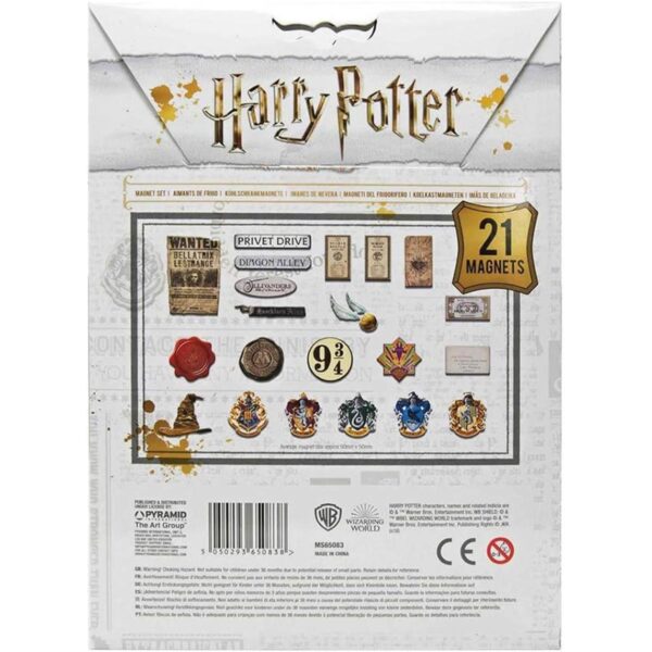 Wizarding World Imanes multicolor 7.1 x 9.4 in_3