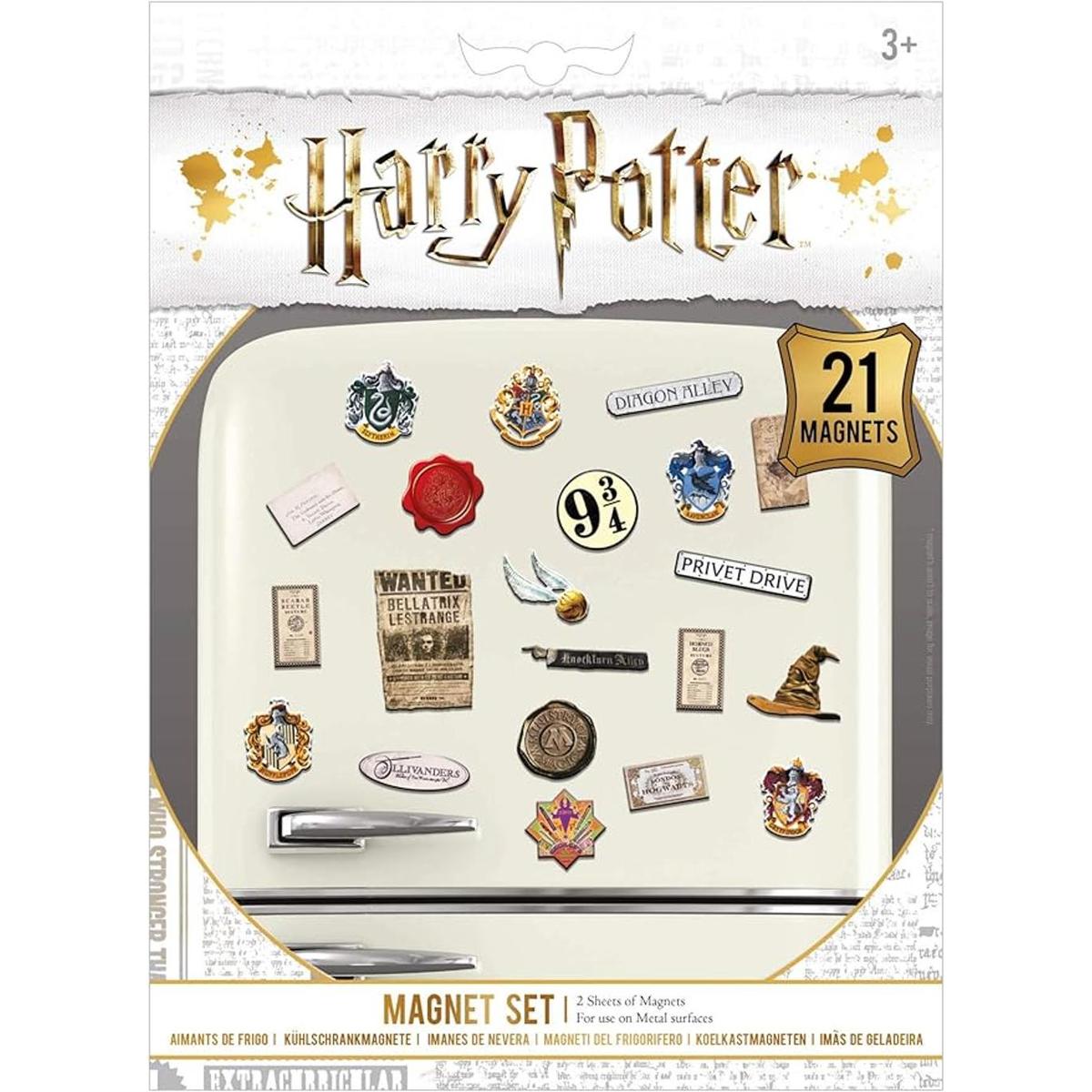 Wizarding World Imanes multicolor 7.1 x 9.4 in