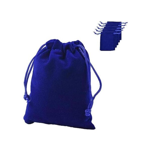 KUPOO 25 bolsas de terciopelo con cordón de 5.0 x 7.0 in_1