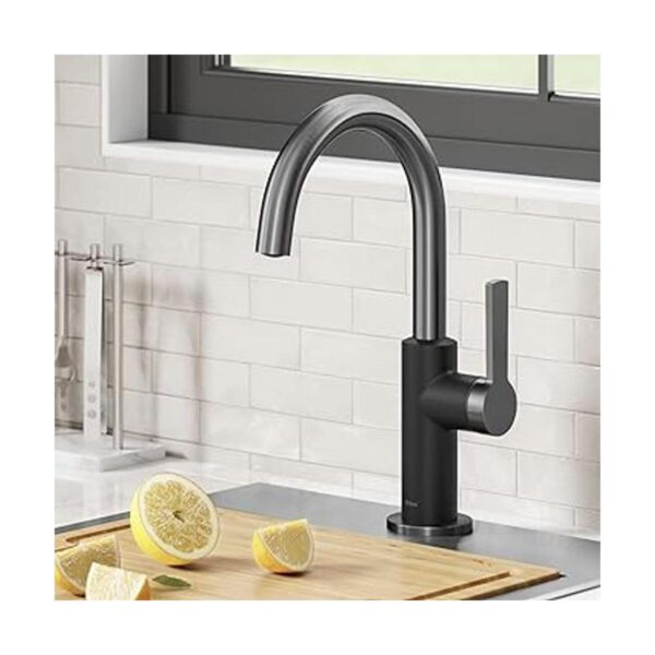 KRAUS Oletto Grifo de barra de cocina de un solo mango en