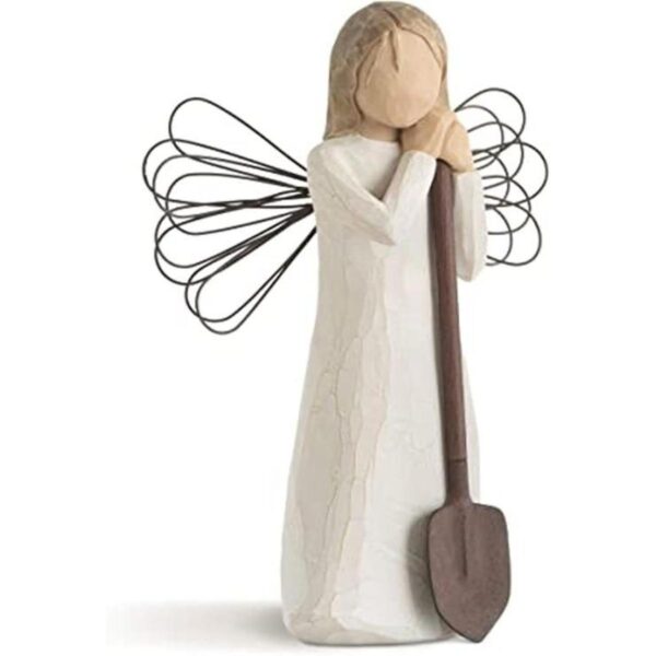 Willow Tree Angel of The Garden figura esculpida pintada_1